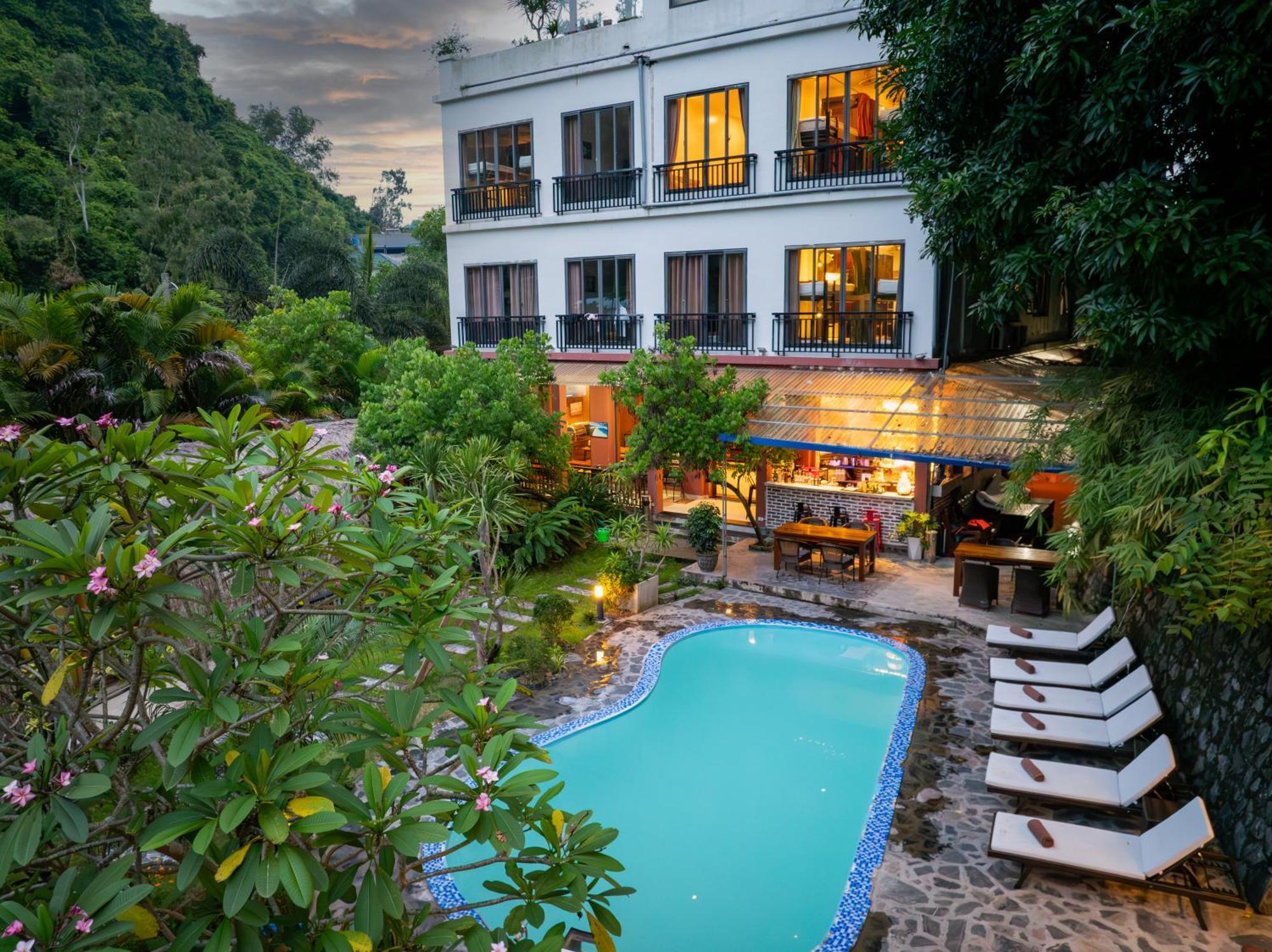 Catba Backpackers Hostel & Pool Bar Chan Chau Zewnętrze zdjęcie